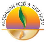 australian seed and turf farm logo
